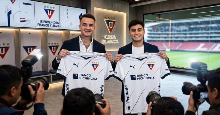La U de Chile contesta a LDU tras el interés por Franco Calderón y Javier Altamirano