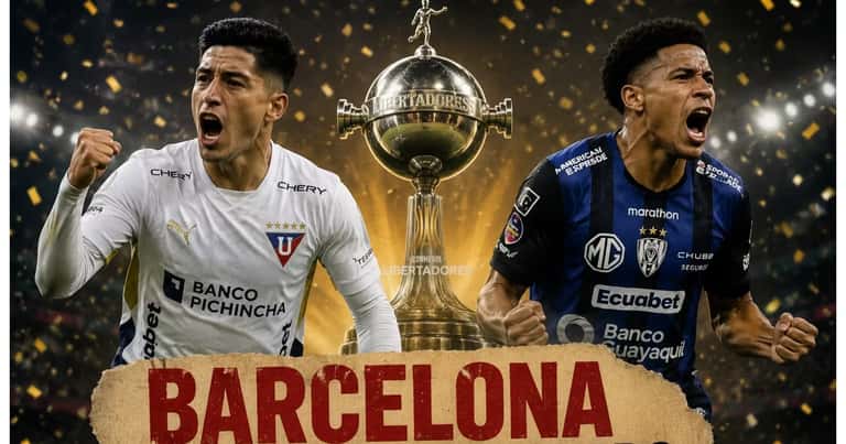 Liga de Quito e IDV han sacado la cara por Ecuador en la Libertadores, Barcelona SC no debe participar