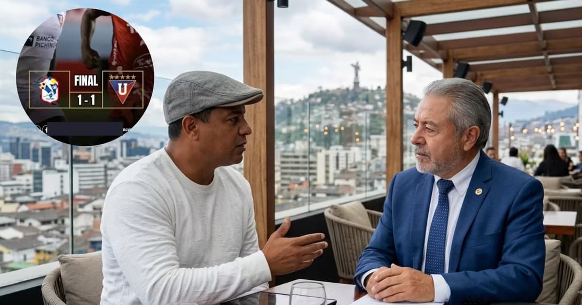 Franklin Salas e Isaac Alvarez en un restaurante