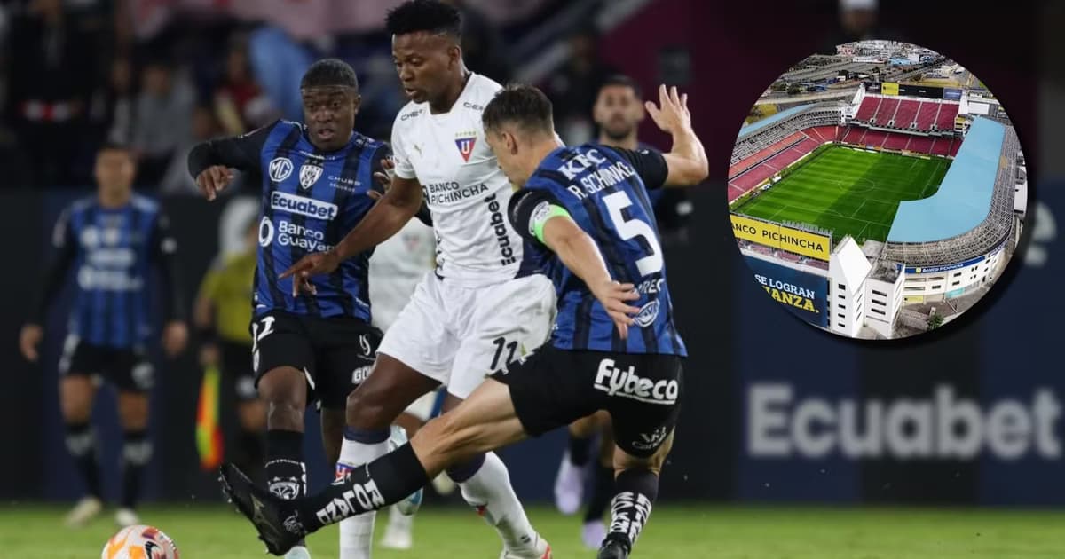 El partido de LDU contra IDV