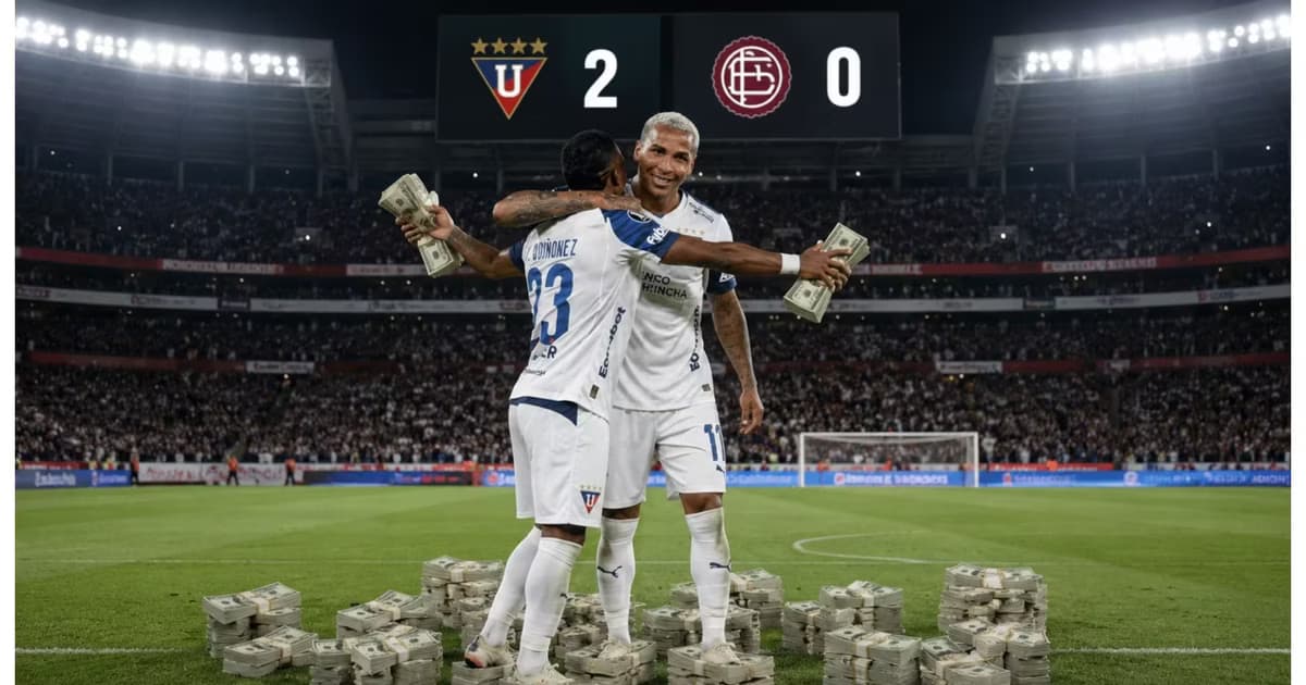 La victoria de LDU a Lanús