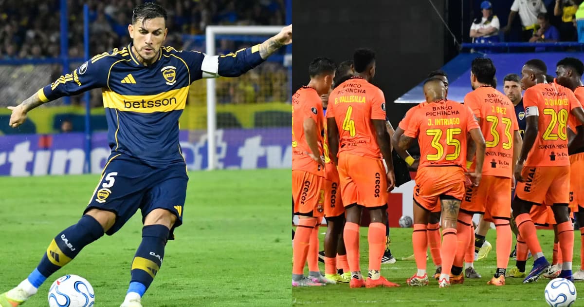 Leandro Paredes contra Barcelona SC