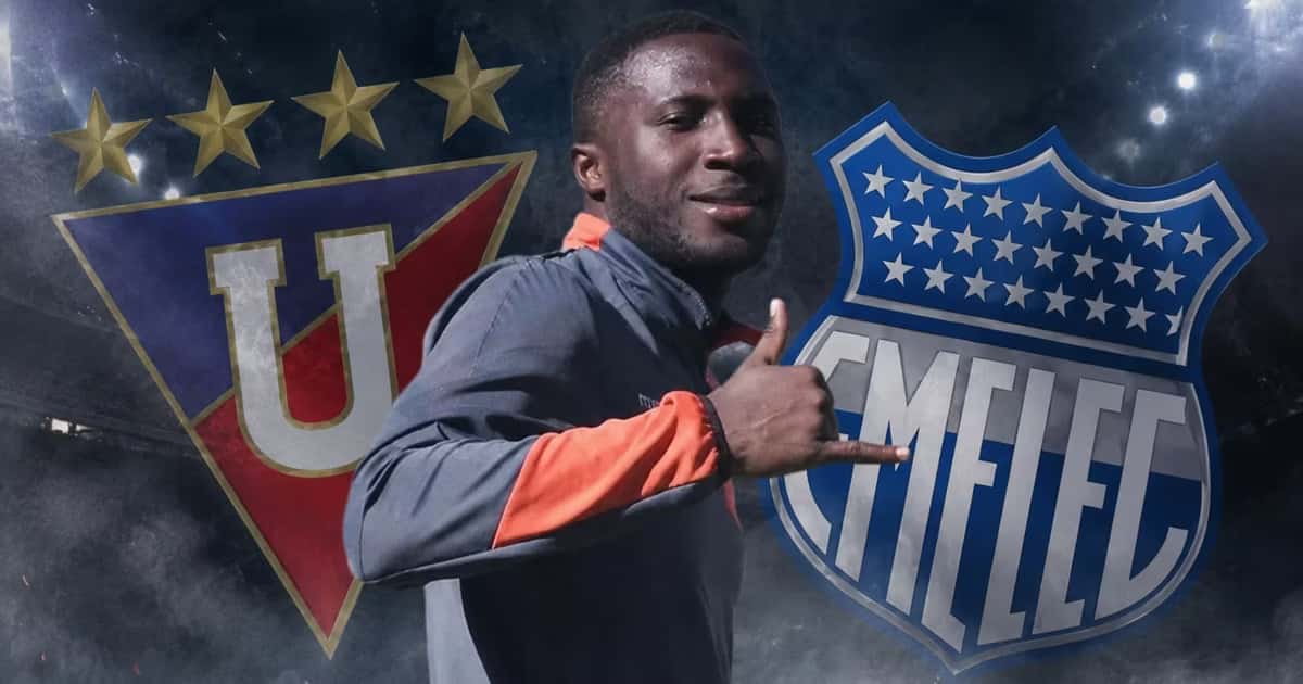 Luis Caicedo entre Liga de Quito y Emelec