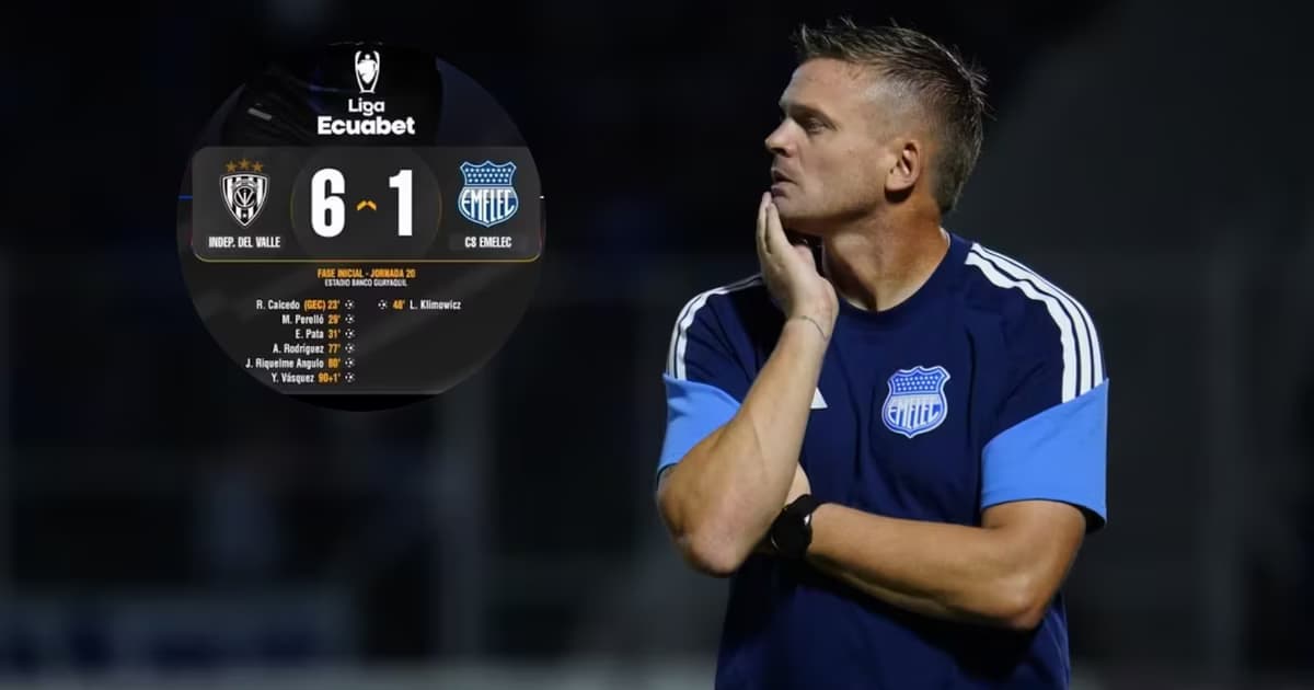 Cristhian Nasuti como DT de Emelec