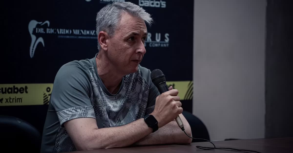 Tiago Nunes, entrenador de Liga de Quito