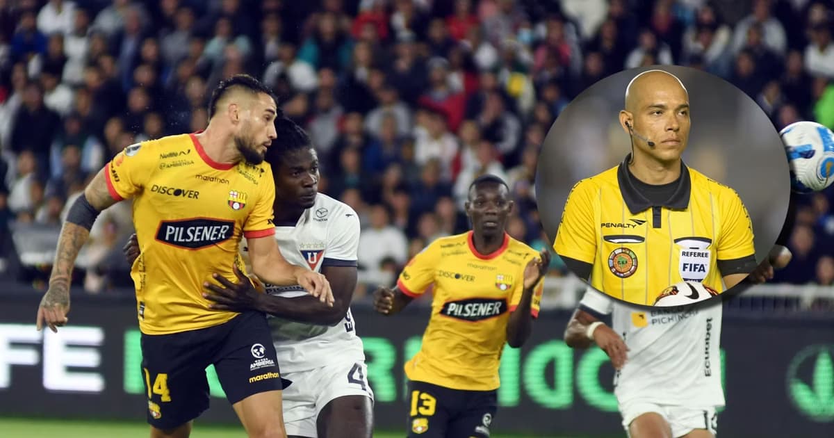 Omar Ponce y el partido de Barcelona SC y Liga de Quito
