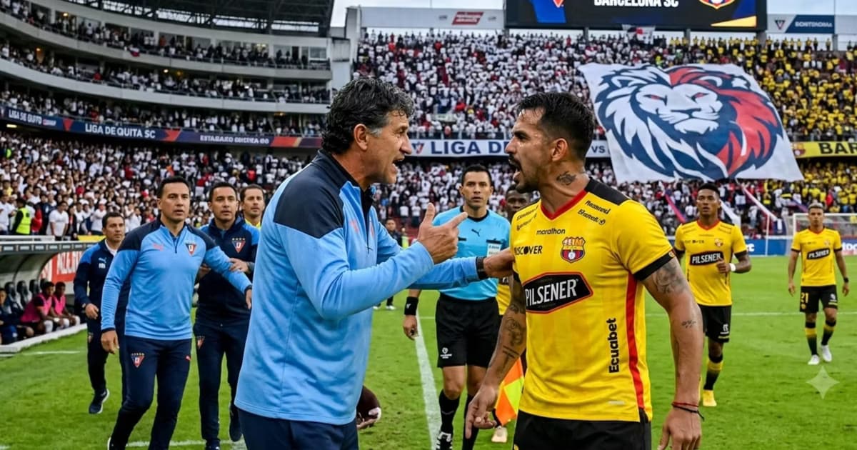 Pato Hurtado y Báez discutiendo