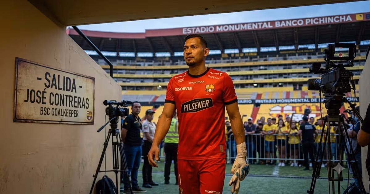 José Contreras saliendo de BSC