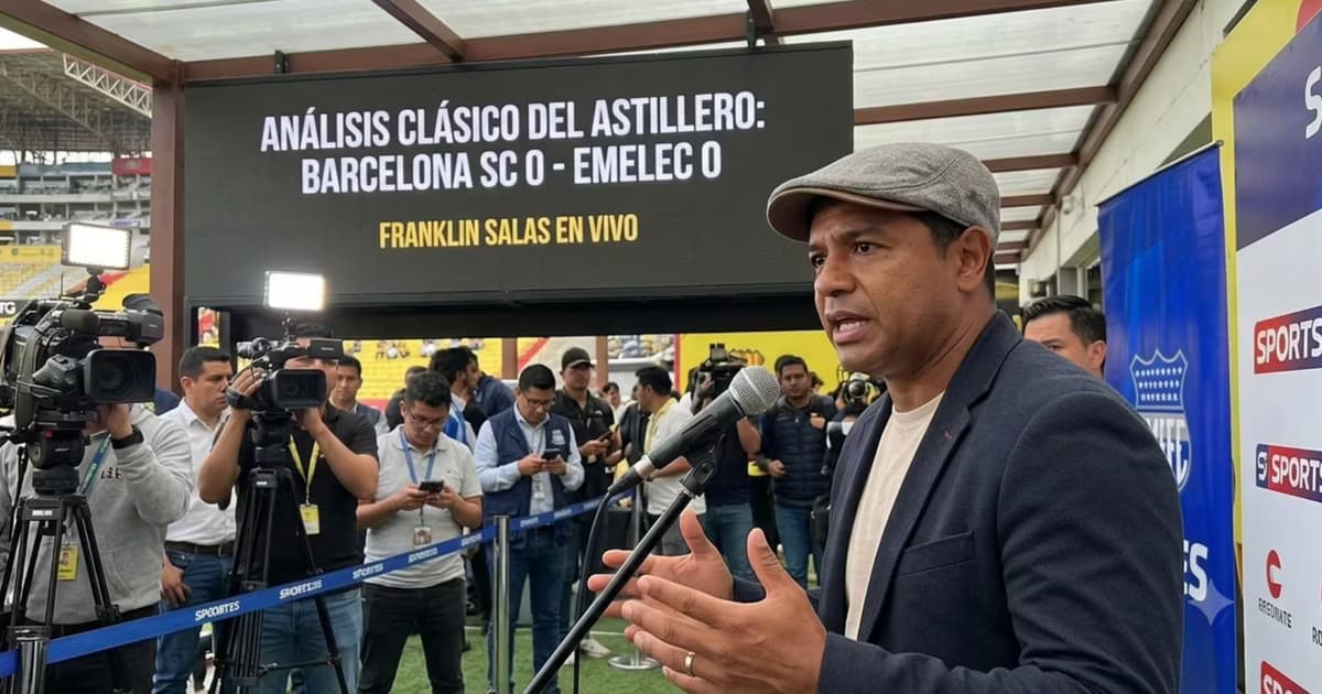Franklin Salas hablando del Clásico del Astillero