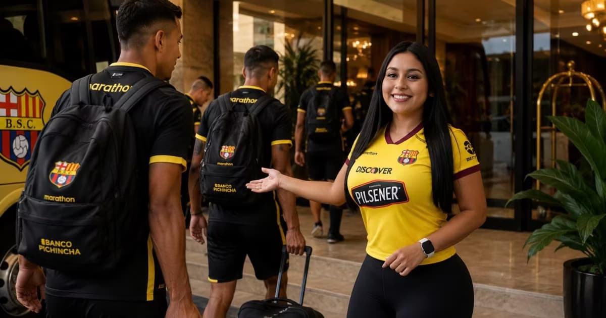 Hincha de BSC en el hotel