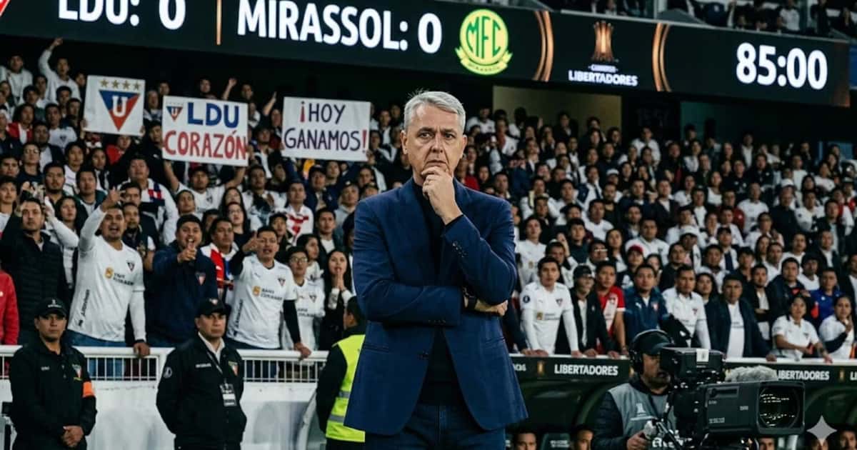 Tiago Nunes, entrenador de Liga de Quito