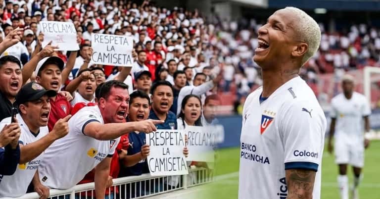 (VIDEO) El video de Deyveron que hizo estallar en enojo a los hinchas de Liga de Quito