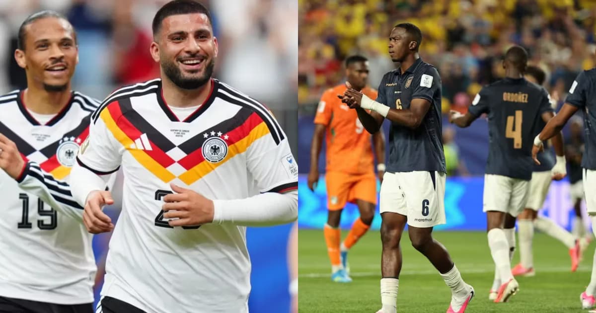 Selección de Alemania y Ecuador