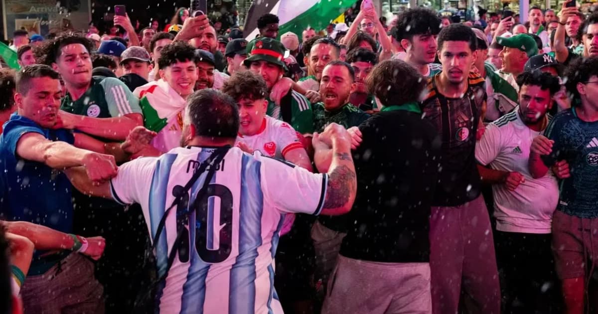 Hinchas de Argentina