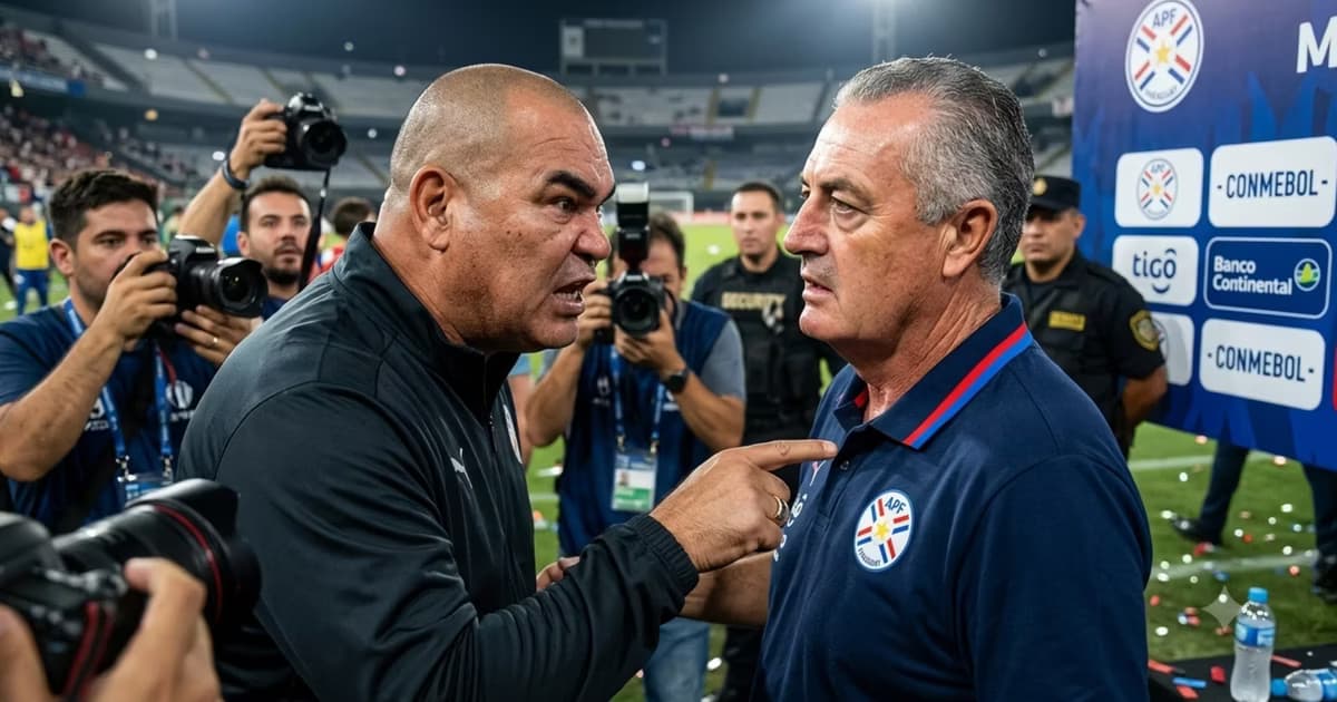 Chilavert y Gustavo Alfaro