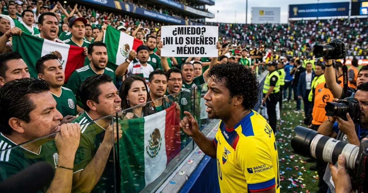 Franklin Salas y los aficionados mexicanos