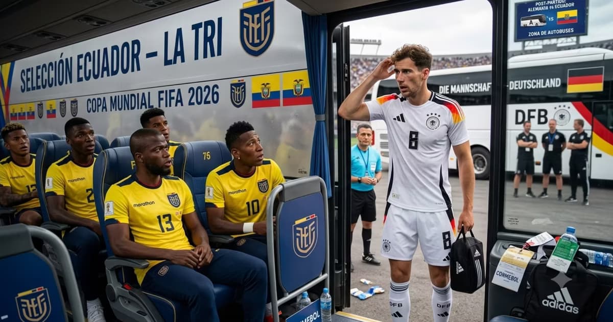 Leon Goretzka en el bus equivocado