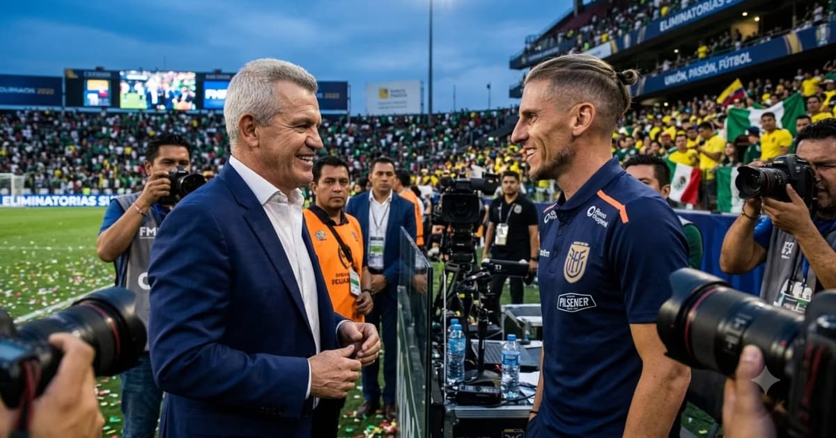 Javier Aguirre y Sebastián Beccacece