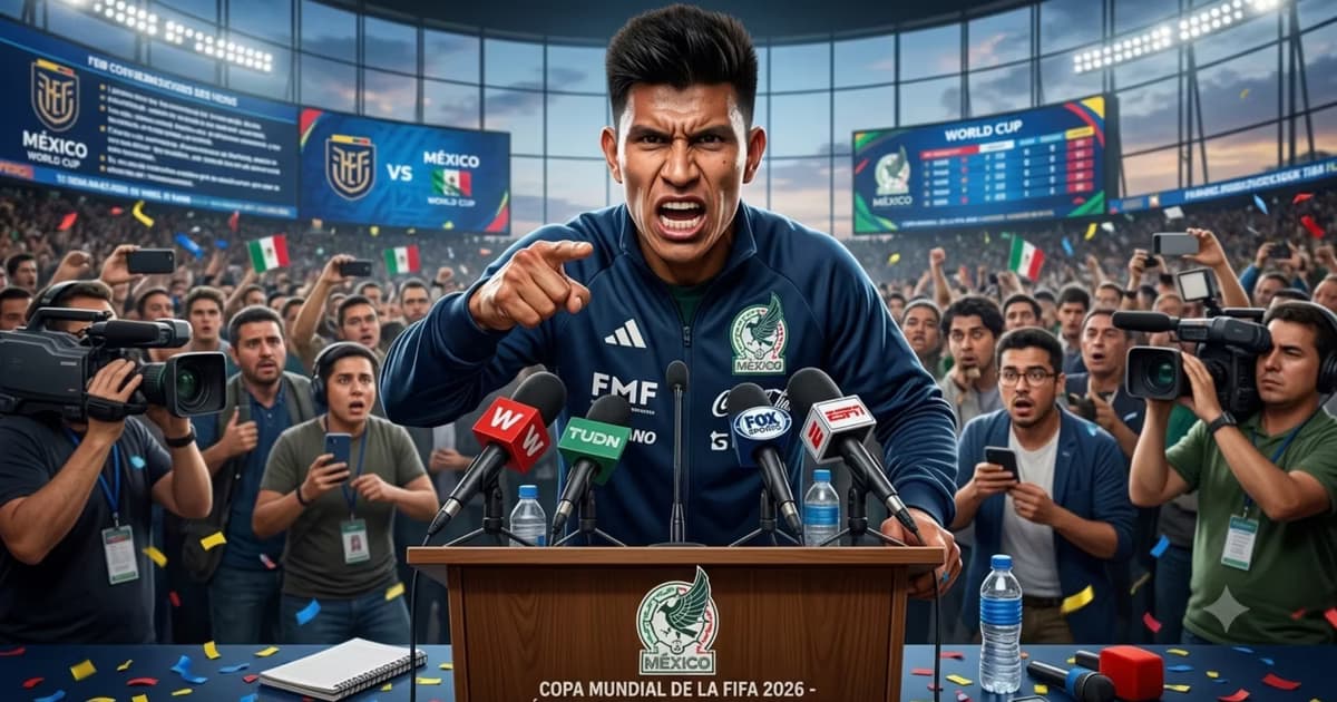 Jesús Gallardo en conferencia de prensa