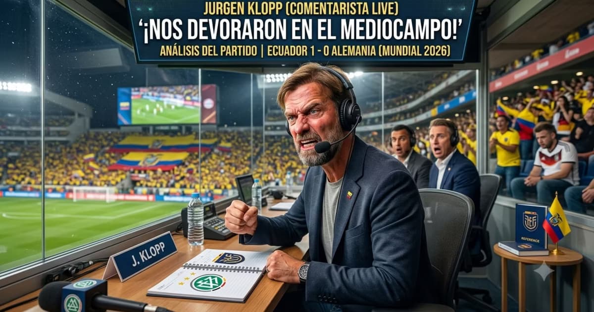 Klopp enojada tras la derrota de Alemania