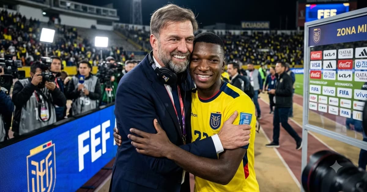 Klopp y Moisés Caicedo