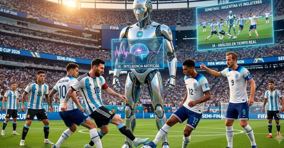 La IA y la selección inglesa y argentina