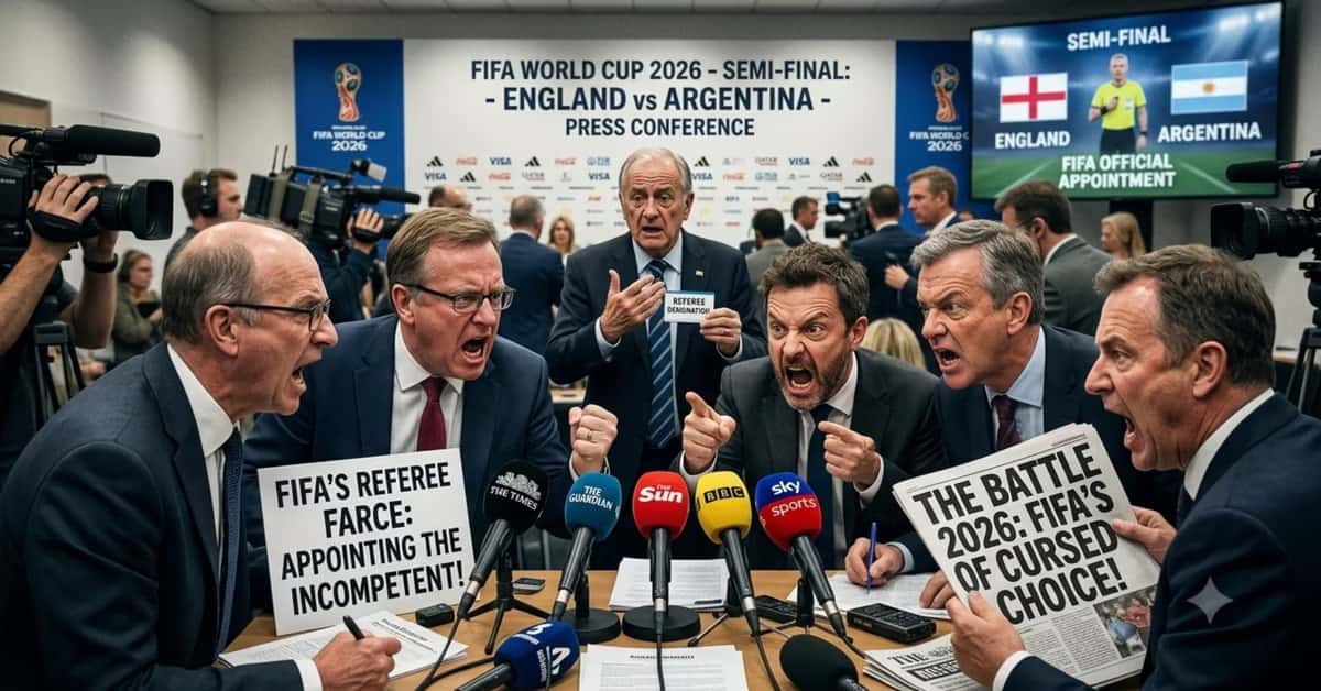 La prensa Inglesa enojada con la FIFA