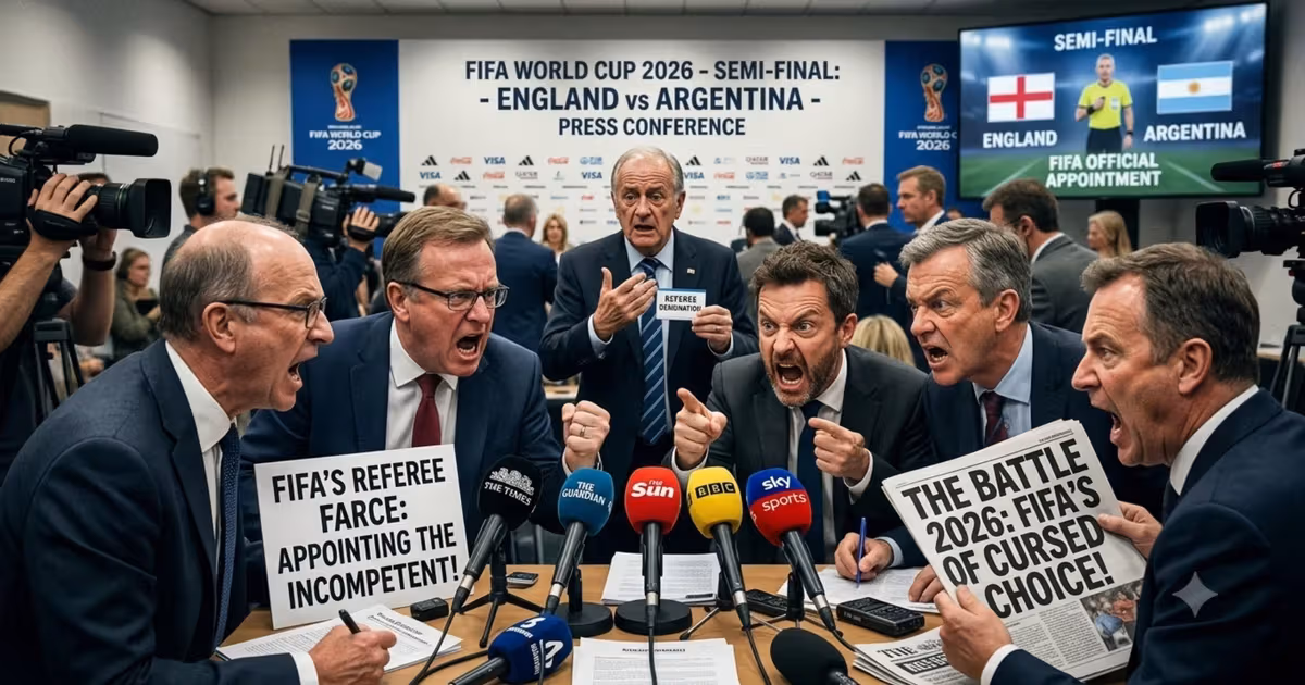 La prensa Inglesa enojada con la FIFA