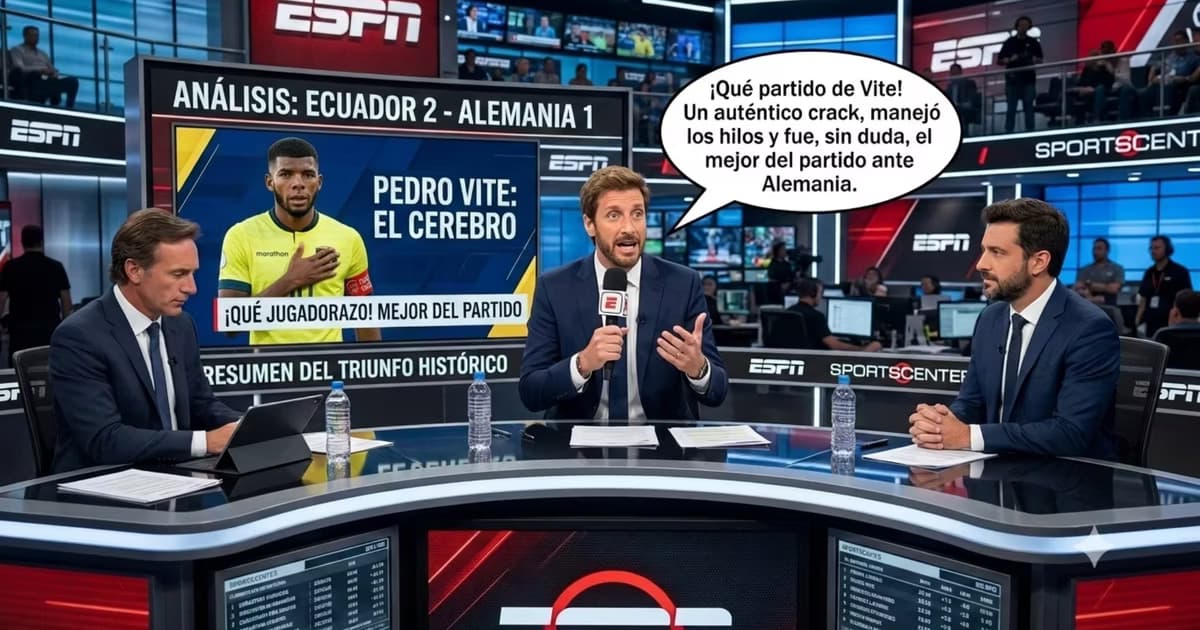 ESPN hablando de Pedro Vite