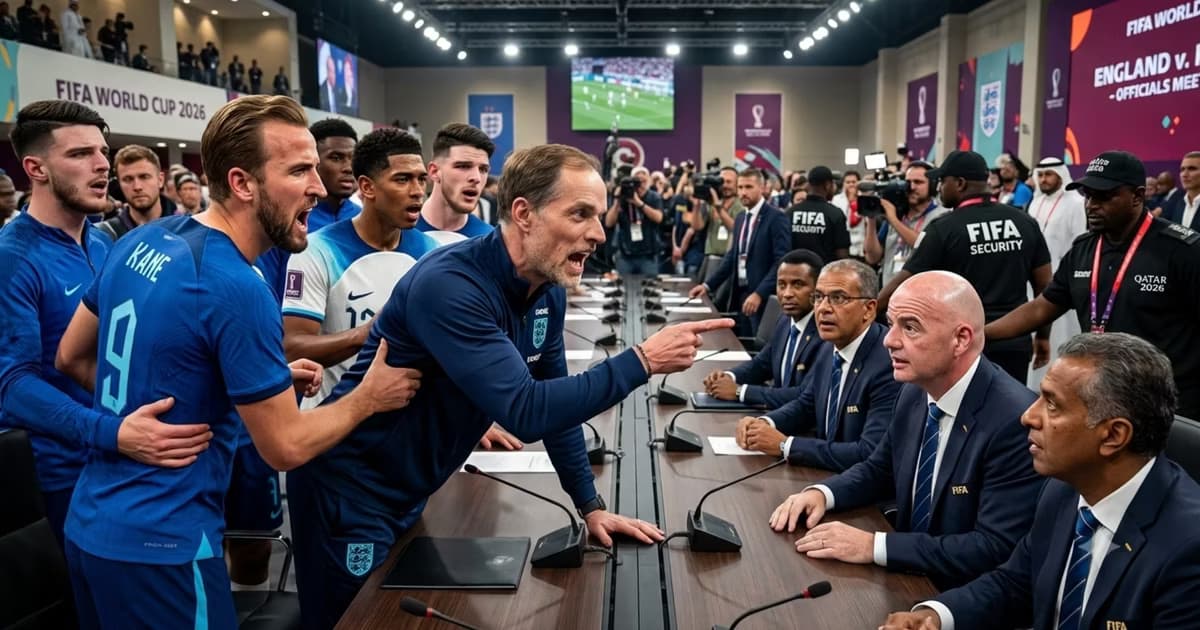 La selección inglesa y la FIFA