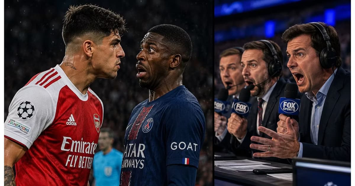 Piero Hincapié y Dembelé frente a los periodistas