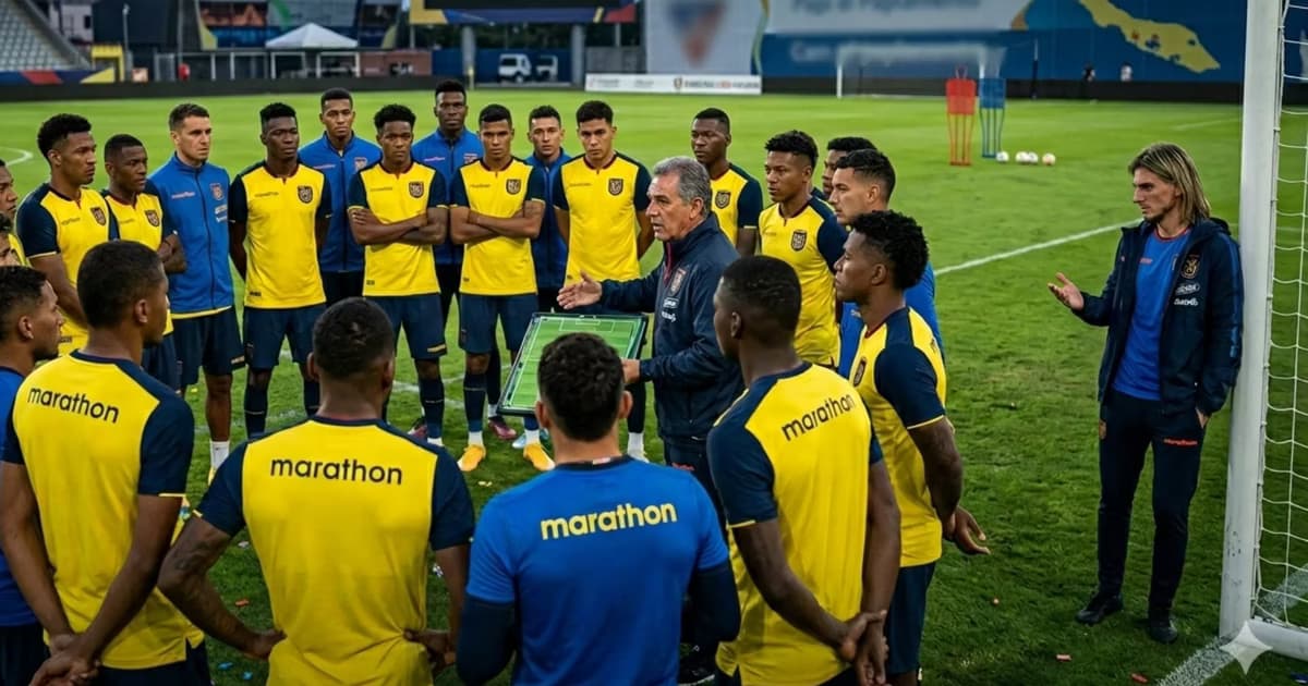 La selección reunida y Beccacece lejos