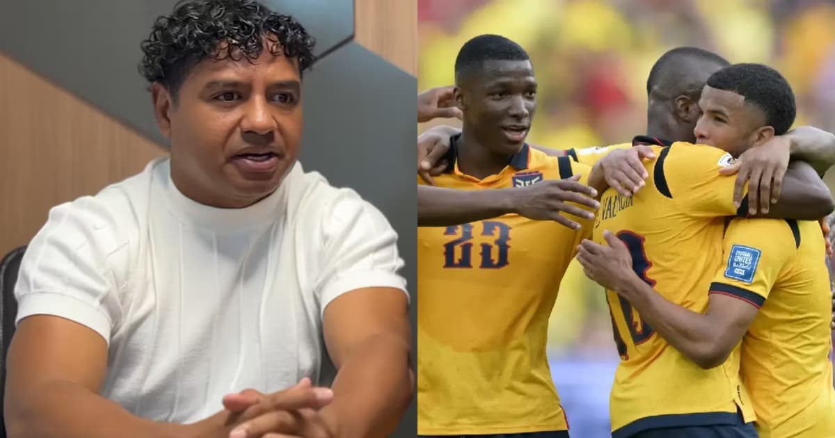Franklin Salas y la selección ecuatoriana