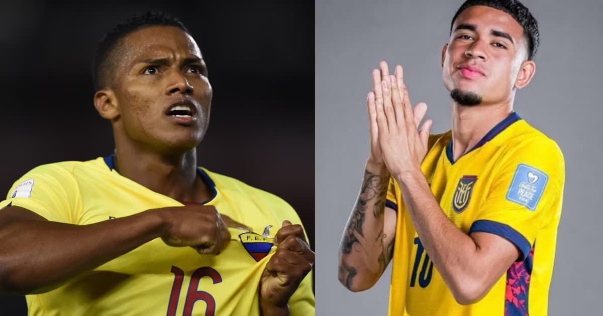 Antonio Valencia y Kendry Páez