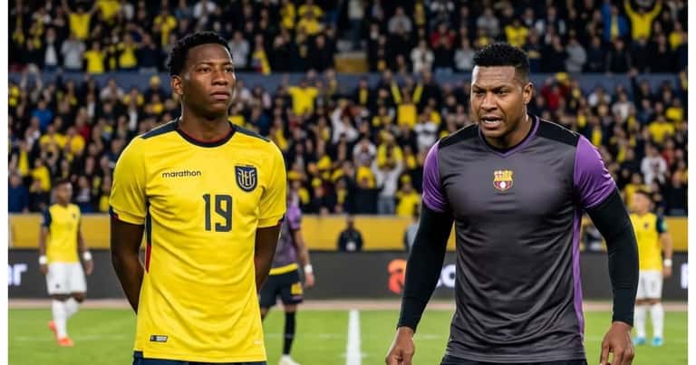 Gonzalo Plata y Máximo Banguera están en el top 5 de las vergüenzas más grandes del fútbol ecuatoriano