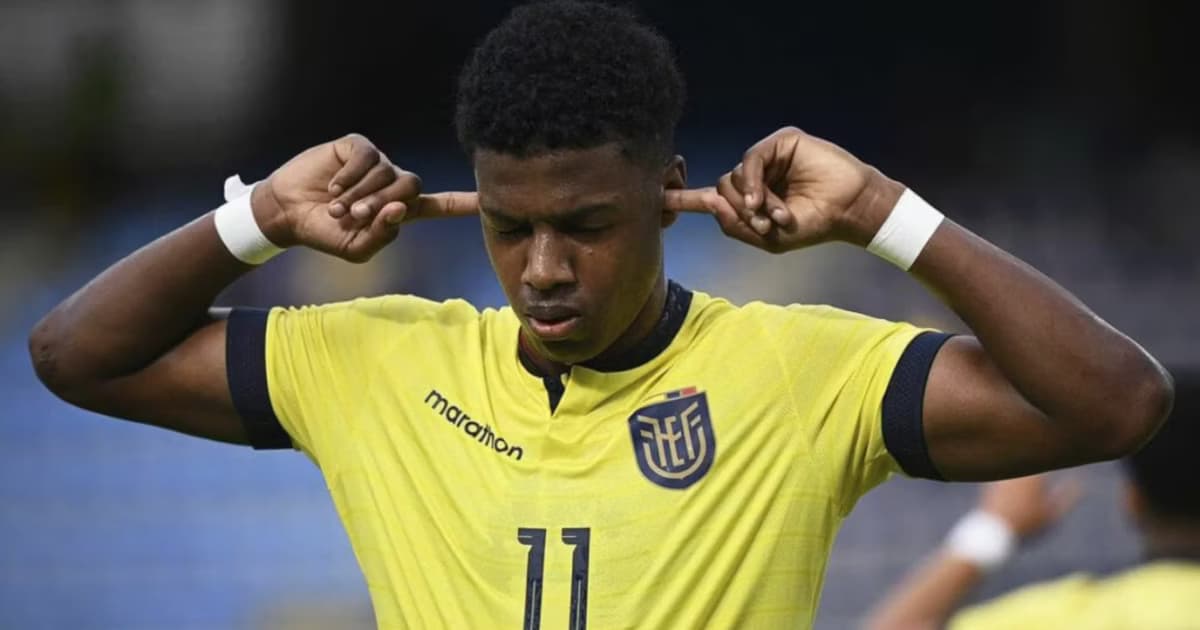 Jhon Mercado en la selección de Ecuador