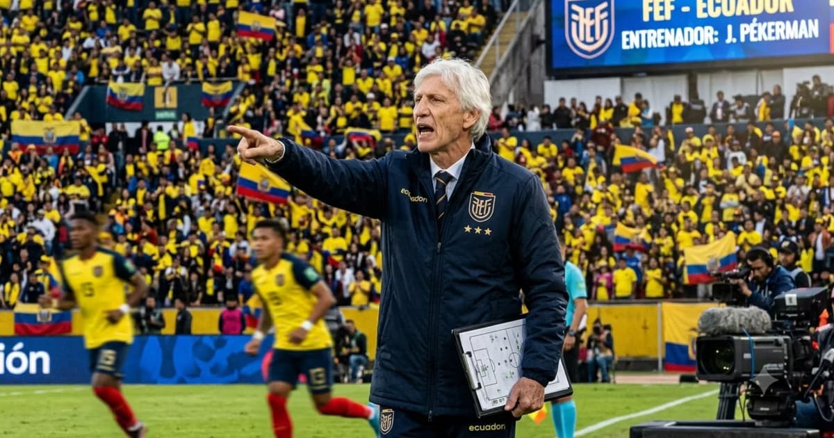 José Néstor Pékerman como DT de Ecuador