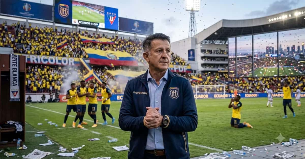 Juan Carlos Osorio como DT de la selección de Ecuador