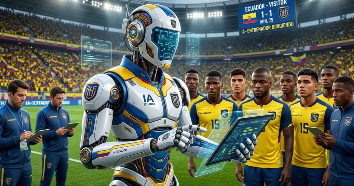 La IA como DT de Ecuador