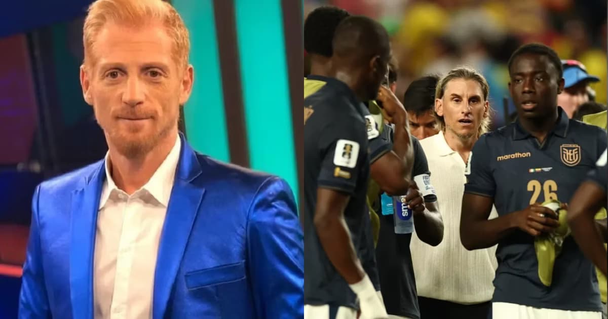 Martín Líberman y la selección de Ecuador
