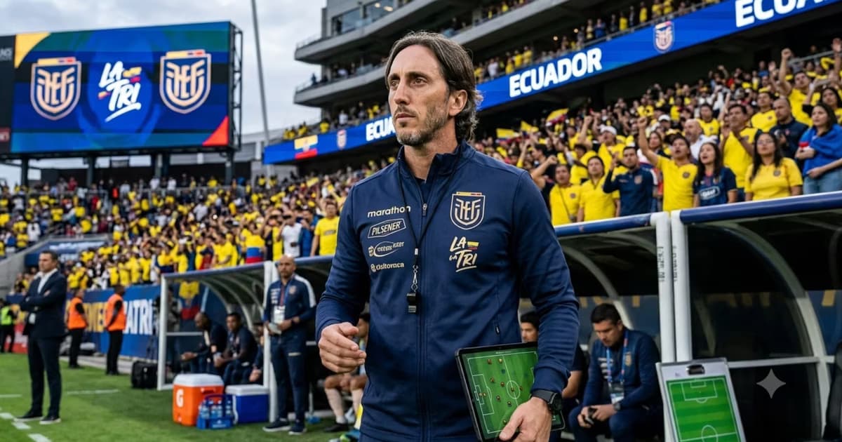 Luis Zubeldia como DT de Ecuador