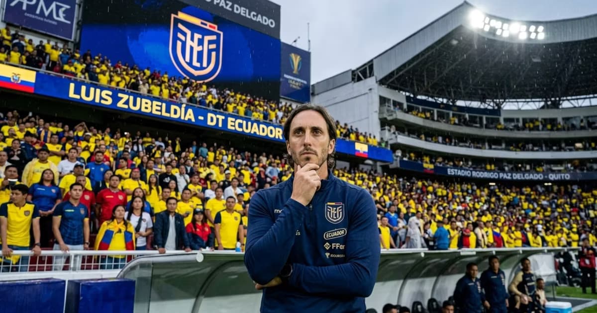 Luis Zubeldia como DT de Ecuador