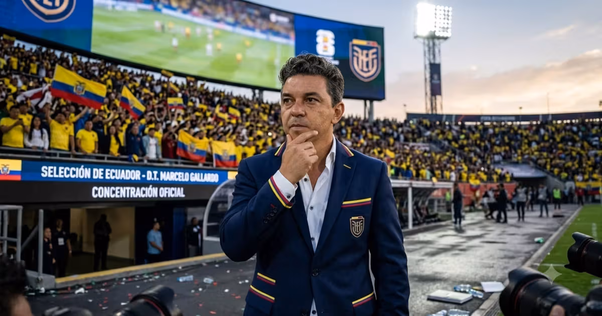 Marcelo Gallardo como DT de Ecuador