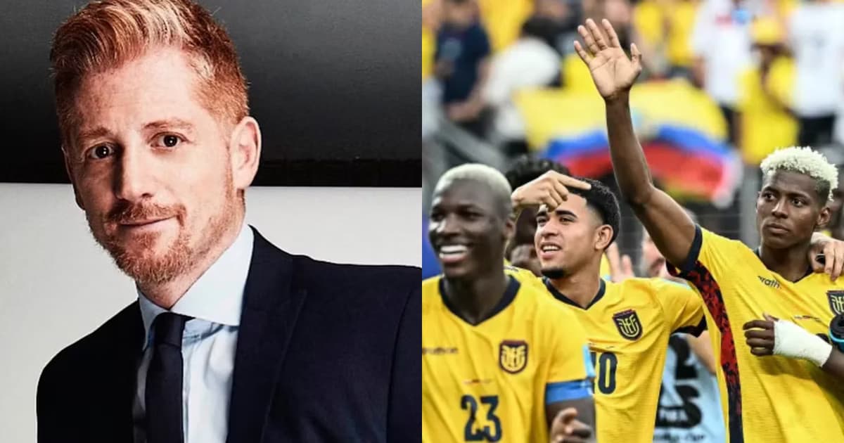 Martín Líberman y la selección de Ecuador
