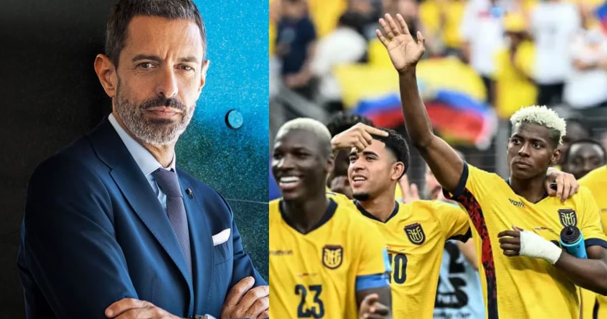 Pablo Giralt y la selección de Ecuador