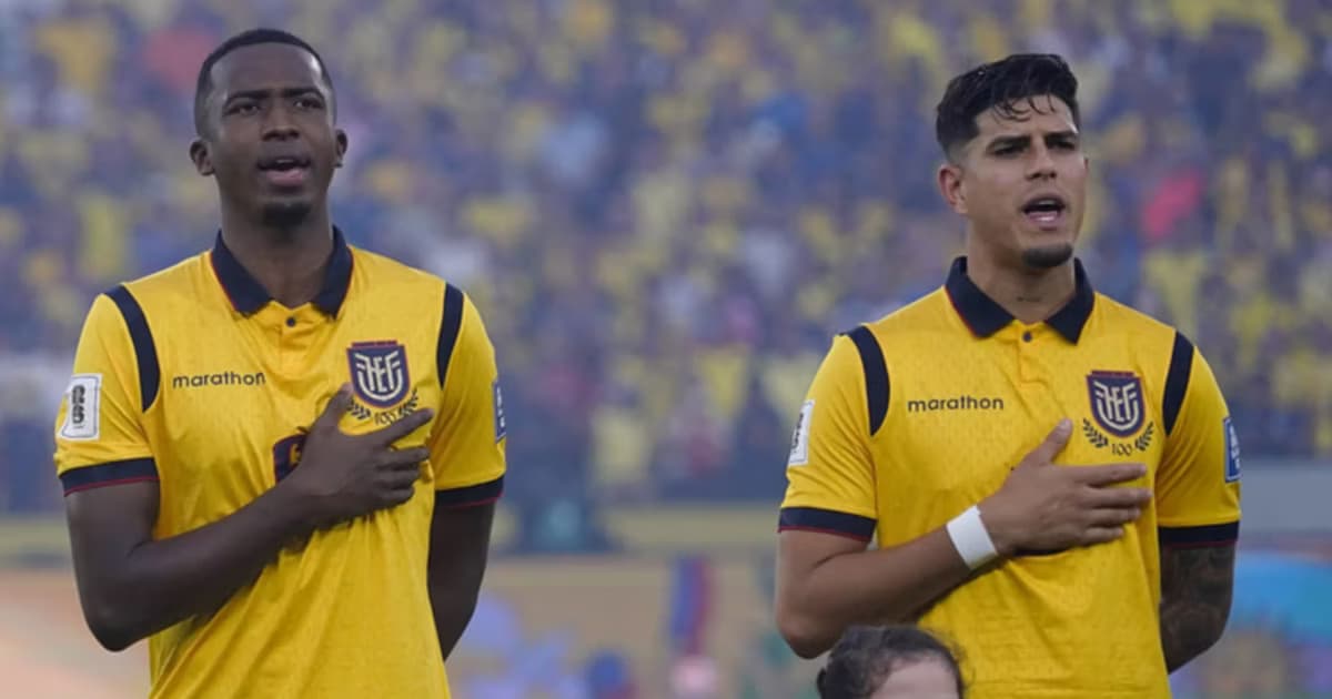 Willian Pacho y Piero Hincapié