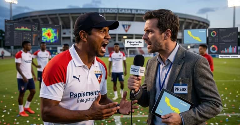"Quiero darles duro": Franklin Salas criticó a los periodistas que cubren a Ecuador en el Mundial