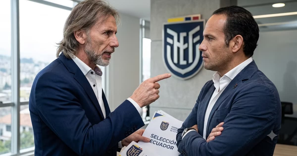 Gareca y Francisco Egas
