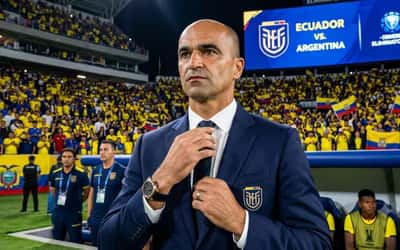 Roberto Martínez como DT de Ecuador