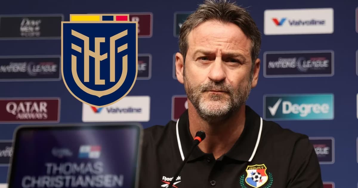 Thomas Christiansen, DT de Panamá ante la prensa
